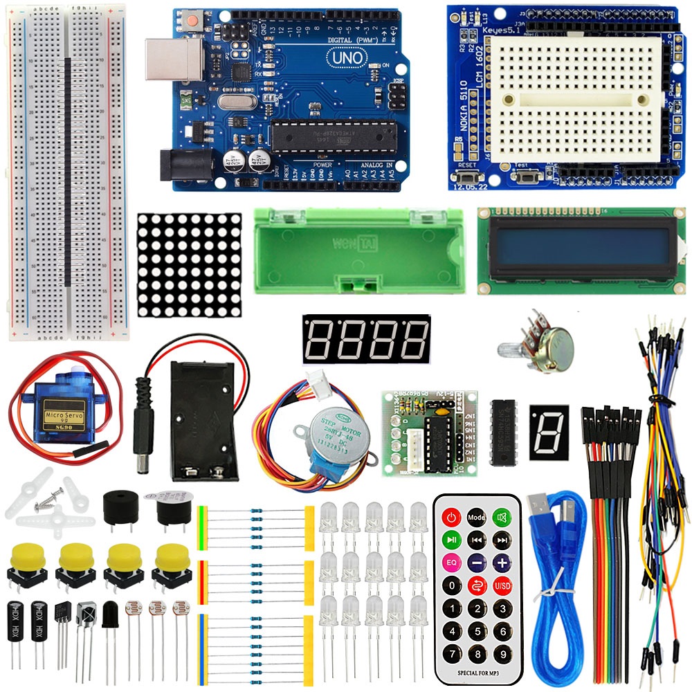Starter Kit Arduino e Mainboard - Antennino