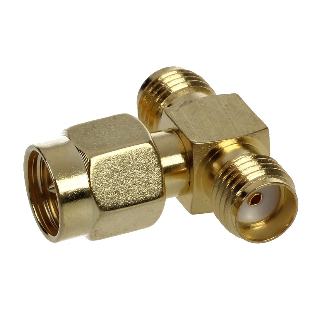Adattatore SMA A F Maschio BOOBRIE - 2 Pezzi, Connettore Coassiale 50 Ohm Per Antenne E RF